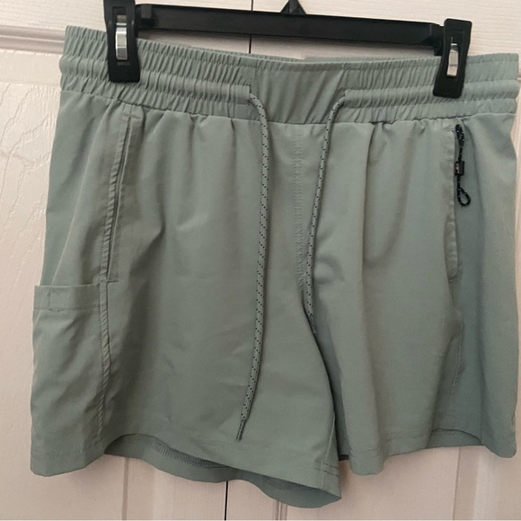 Blue avalanche athletic shorts - Picture 1 of 2